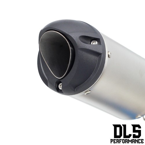KTM 390 Adventure Exhaust Silver Slip On Silencer Link Pipe 2020-2024 - Picture 6 of 6