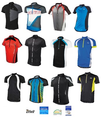 Herren Fahrradshirt Fahrrad T-Shirt Trikot Funktionsshirt Rückentasche