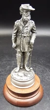 Francis J Barnum Pewter 5" Sculpture Wade Hampton - SIGNED!