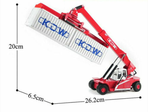 Model 1:50 Engineering Container Stacker Front Trolley Alloy Diecast Kids Toys - Picture 7 of 23