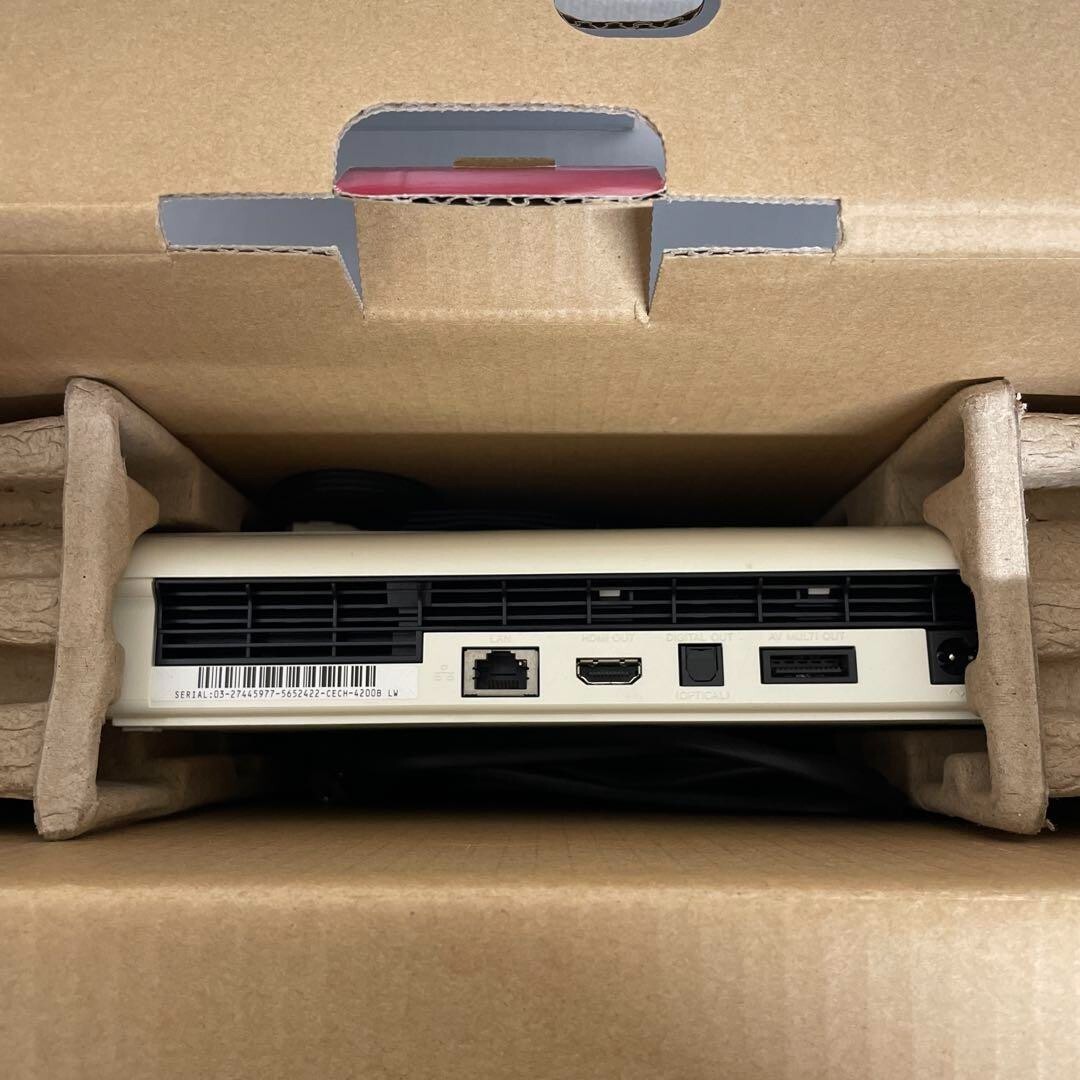PlayStation 3 250GB Classic White CECH-4000B LW Tested Japan | eBay