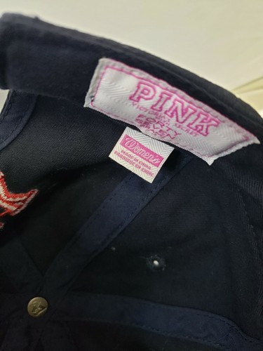 Victoria's Secret PINK FORTY SEVEN BRAND Baseball Hat Cap BOSTON RED SOX - Picture 7 of 8