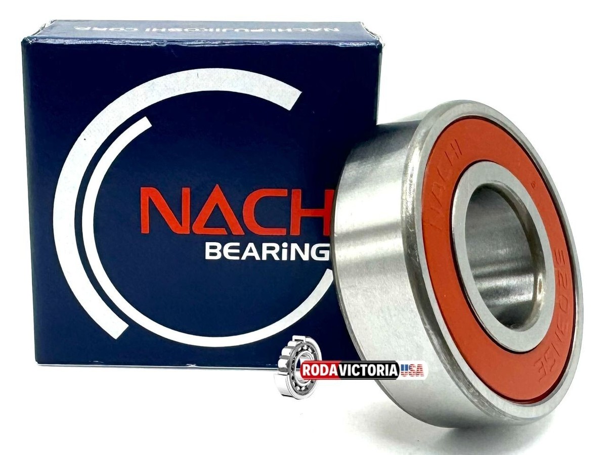 NACHI 6203 2NSE9 CM BALL BEARING, RUBBER SEALED 17X40X12 mm 6203