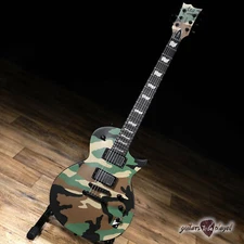 ESP LTD EC-1000 Fishman Fluence Guitar – Woodland Camo Satin