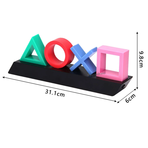 🎮 NEW Game Icon Light for PS4/PS5 | LED Voice-Control Decorative Lamp 🕹️ - Picture 5 of 8