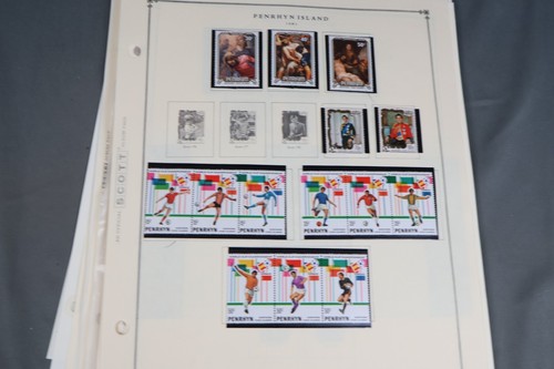 PENRHYN 1973-2011 MINT COLLECTION 388 STAMPS & 70 SOUVENIR SHEETS - Picture 21 of 24