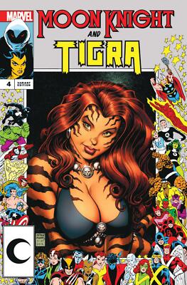 Moon Knight #4 Ultimate Comics Exclusive Art Adams Marvel Frame Variant Tigra