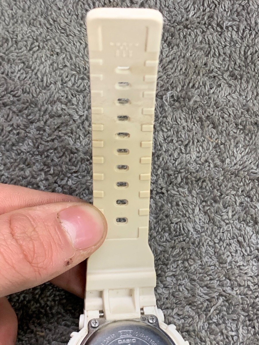 Casio G Shock Model 5146 5425 Analog Digital Watch White Casio G Shock Model 5146 5425 Analog Digital Watch White