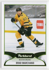 2021-22 Parkhurst #253 Brad Marchand Boston Bruins Card