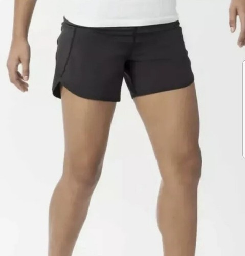 Ivivva by☆ Lululemon Girl Black Relay Racer Shorts Youth 14 Lululemon Lik New - Picture 6 of 7