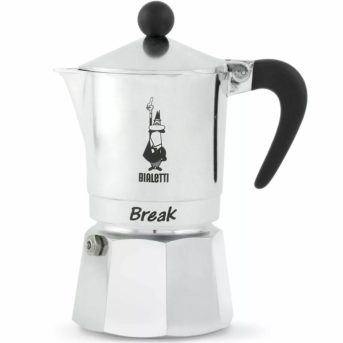 Bialetti Moka Express StoveTop Coffee maker, 3-Cup, Aluminum