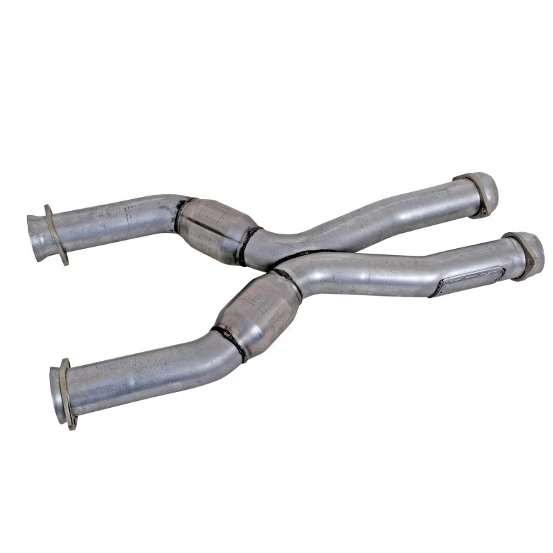 BBK For 79-04 Mustang Coyote Swap Short Mid X Pipe W Catalytic Converters 3.0 - Изображение 2 из 4
