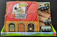 Train Depot Zip-Bin By Neat-O VINTAGE 2007 - NEW