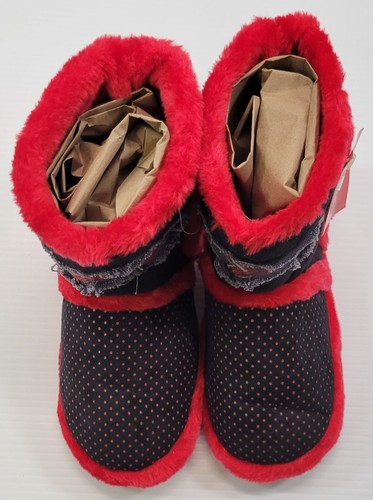 *B3) Betty Boop 2011 King Features Fuzzy Slipper Boots Size 38 (7-7.5) - Picture 13 of 13