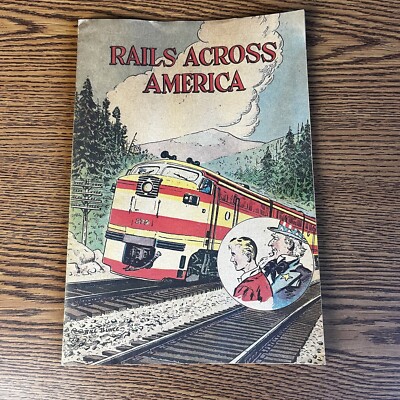 コレクション RAILROADS ACROSS AMERICA Railroad History Comic Book Collection - Rails Across