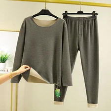 Mens Long Johns Thermal Underwear Skiing Winter Warm Hunting Gear Base Layer Set