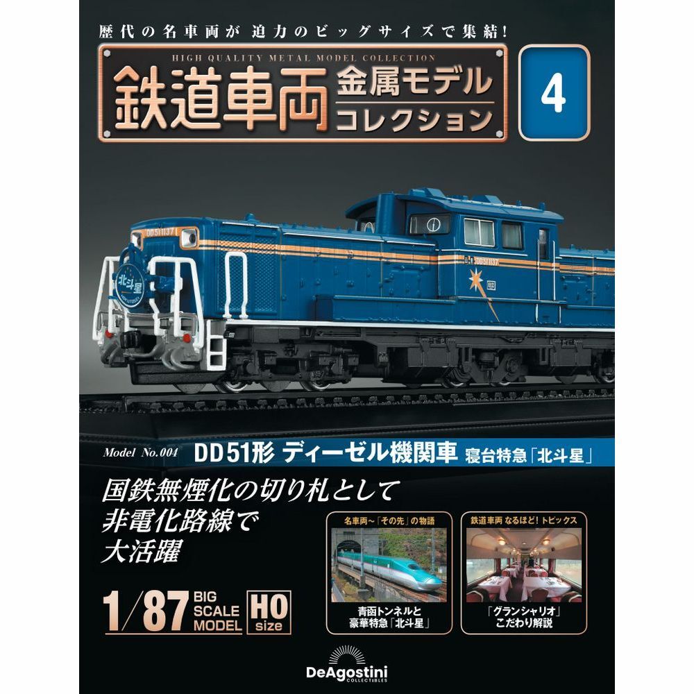 Deagostini Japan Railway Vehicle Metal Mode 1/87 Scale