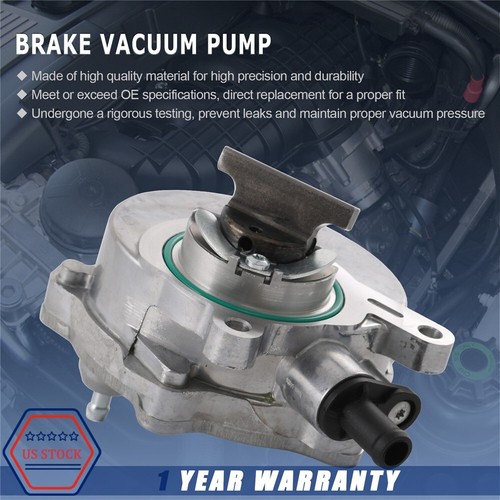 Brake Vacuum Pump Fits BMW 545i 550i 745li X5 E53 E63 E64 E65 E66 E70 724807230 - Picture 4 of 13