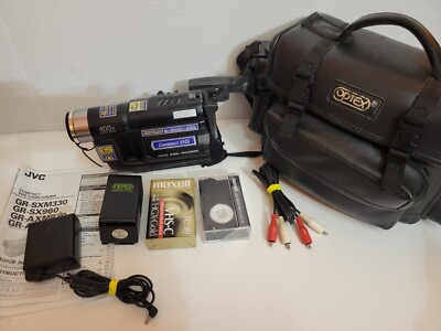 JVC Compac VHS VHSC Video Camcorder GR-AX760U -  Tested - Video Transfer
