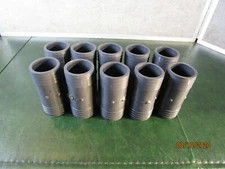 Lot of 10 Lasco PVC Insert Couplings 1 1/2" x 1 1/2"
