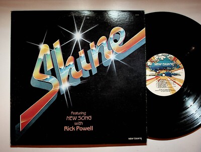 1981 Shine New Song With Rick Powell Gospel Christian Vinyl LP Record VG+