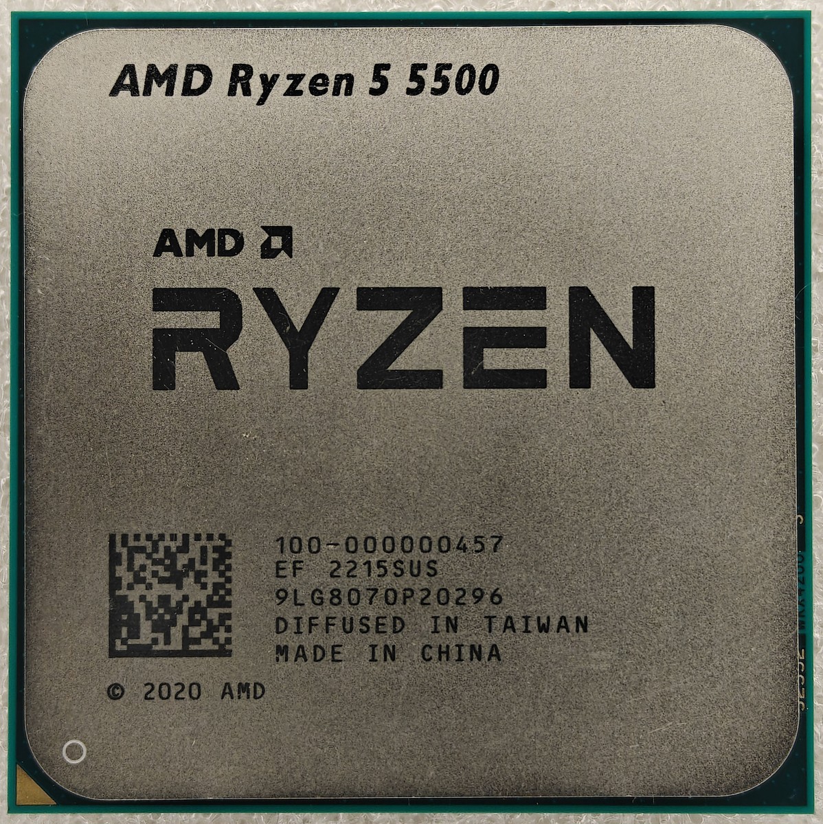 AMD Ryzen 5 5500 6 Core AM4 CPU Twelve-Thread 3.6GHz Processor 65W