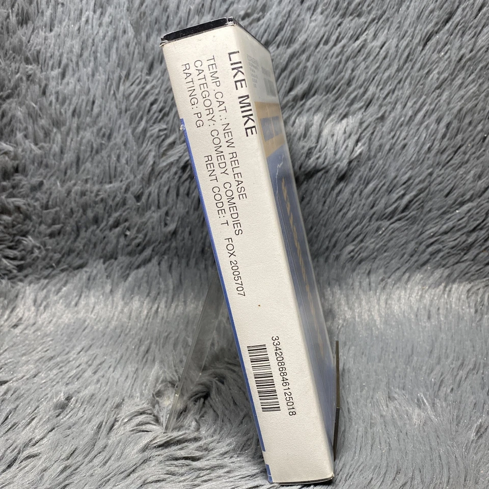 Blockbuster Video VHS Clamshell Like Mike John Schultz Movie Rental Case Tape Foto 3 de 4