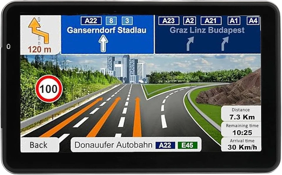 Voice-Activated GPS Navigation for Cars, Trucks & Bicycles - 2025 Maps Included - Image 4 of 4