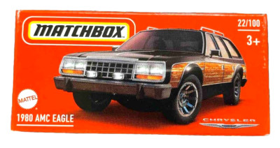 Matchbox 1980 AMC Chrysler Eagle 22/100 2024 Power Grabs MBX 1:64 Modellauto USA