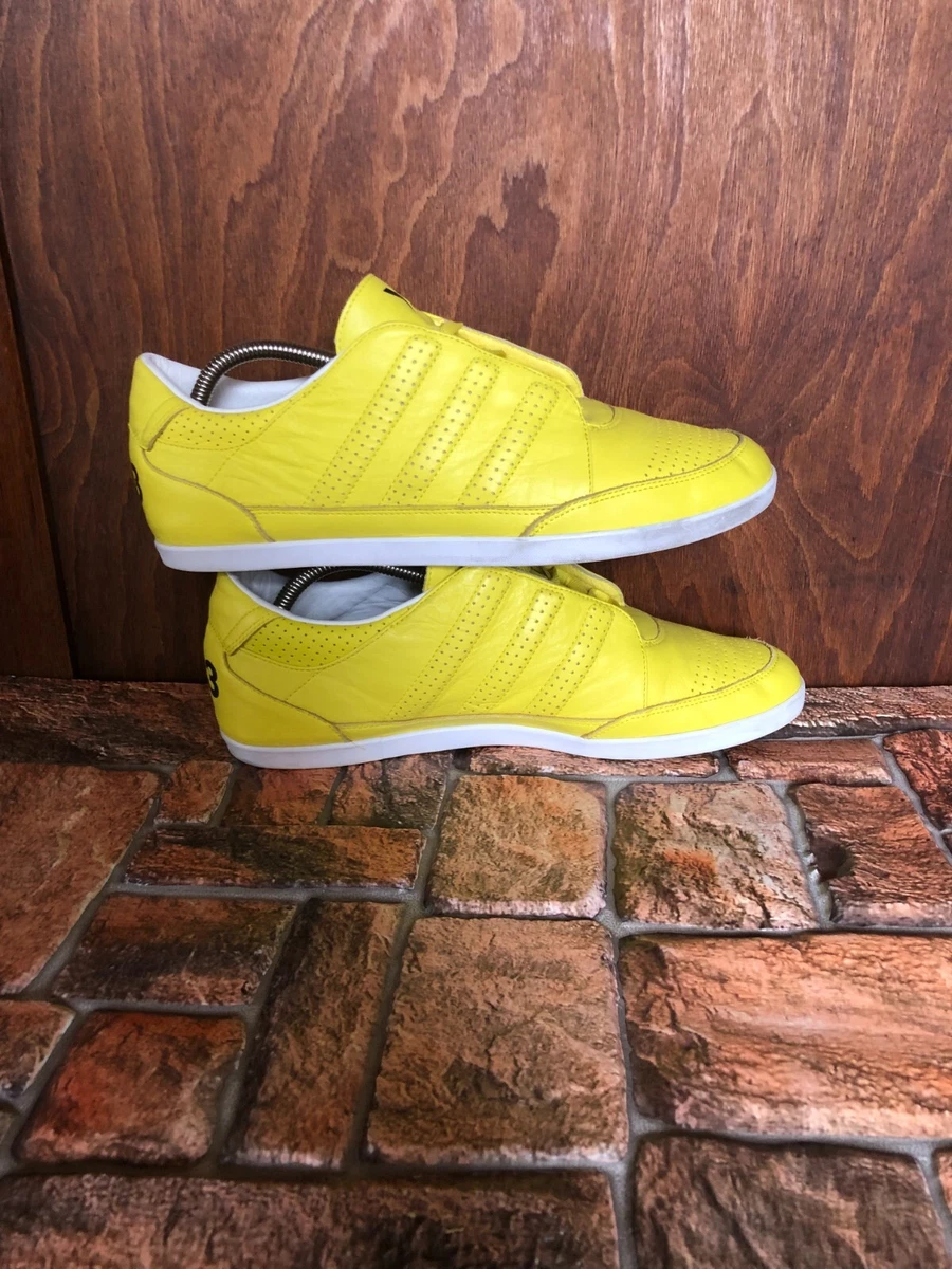 RARE Adidas Originals Y-3 YOHJI YAMAMOTO HONJA LOW MENS YELLOW LEATHER