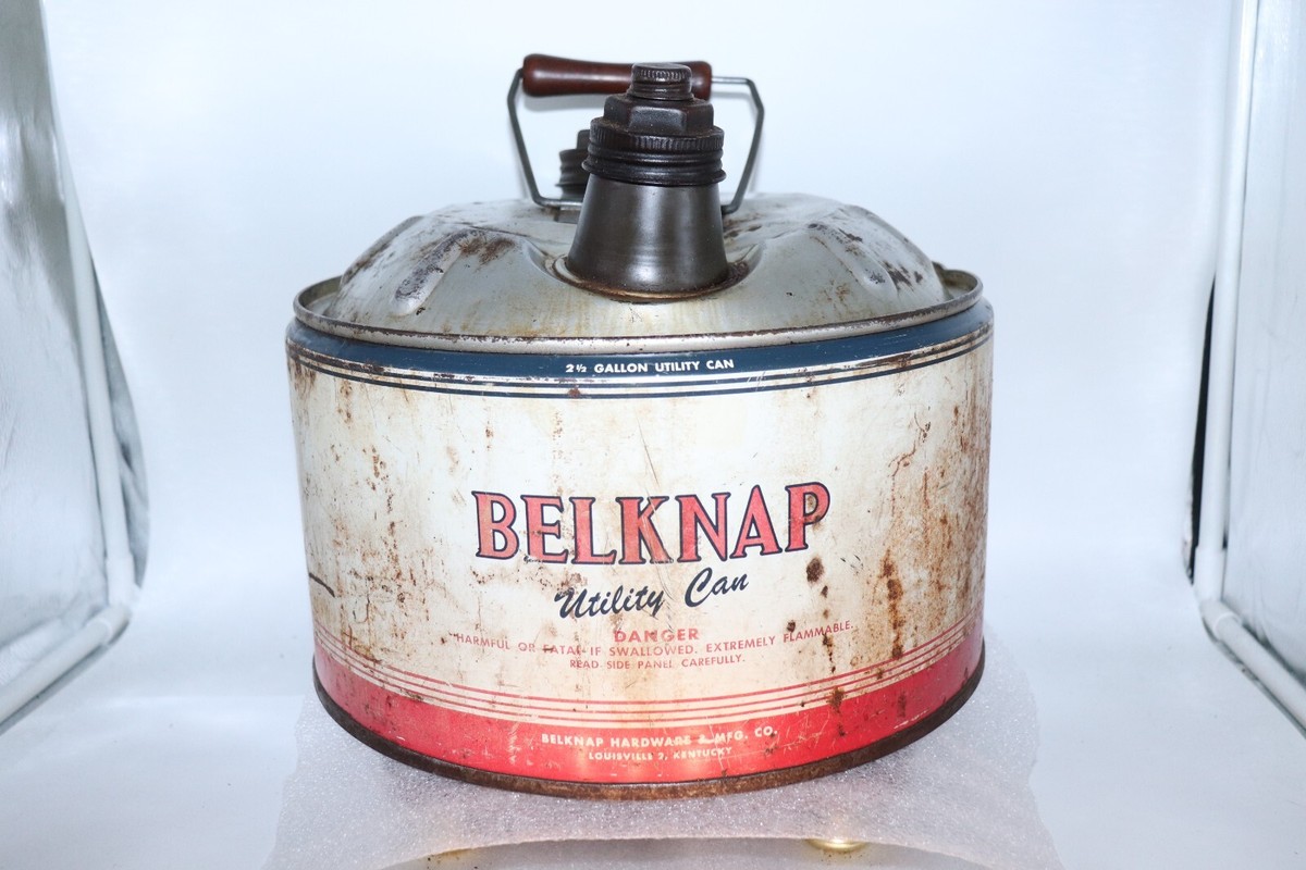 brunt U2 パックマン スチールカップ OD Vintage Belknap Hardware MFG. CO. 2 1/2 Utility Can | eBay