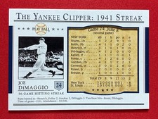 2003 UD Play Ball #S-24 Joe DiMaggio Yankee Clipper: 1941 Streak