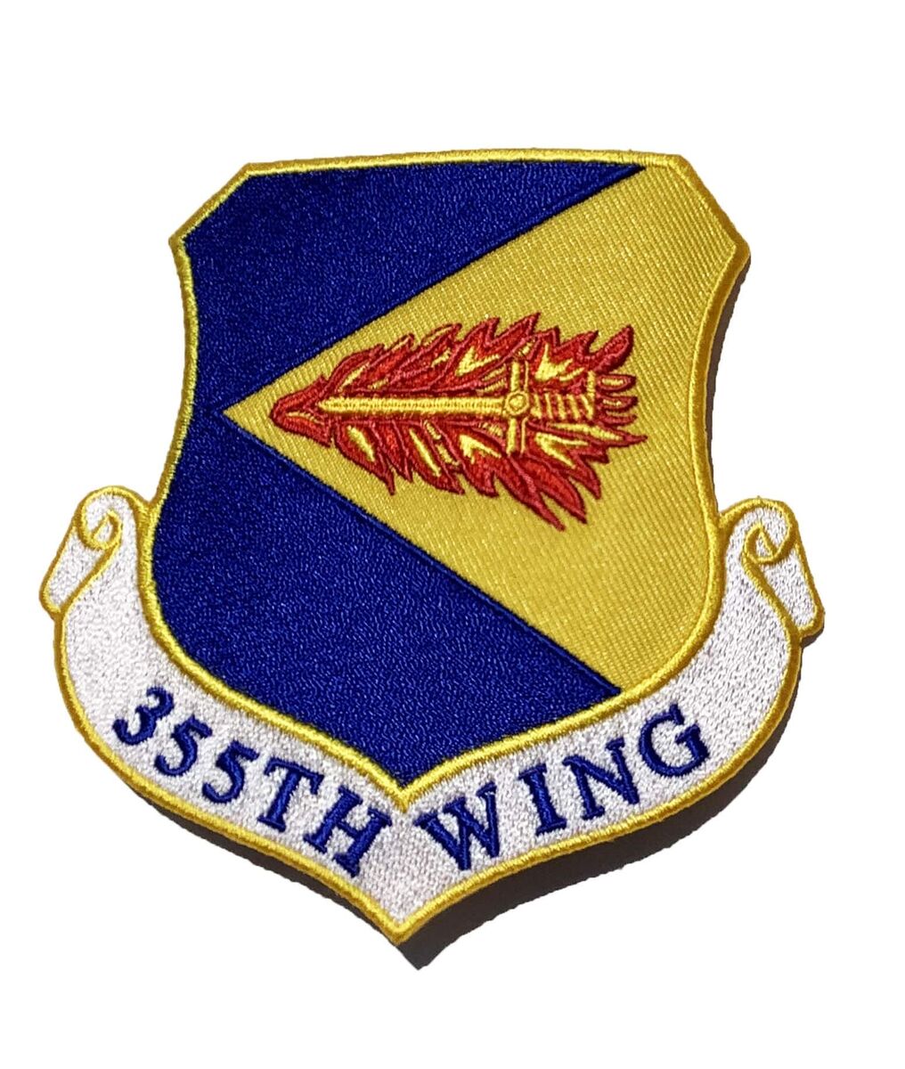 355th Fighter Wing Patch – Plastic Backing | eBay 355th Fighter Wing Patch – Plastic Backing | eBay