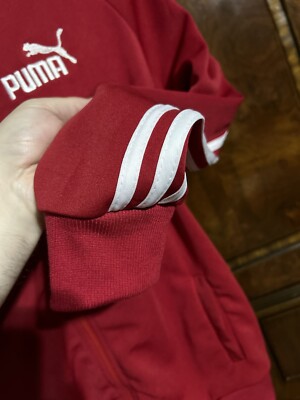 PUMA 90s track jacket バーガンディ USED]PUMA vintage ジャージJK | garden730