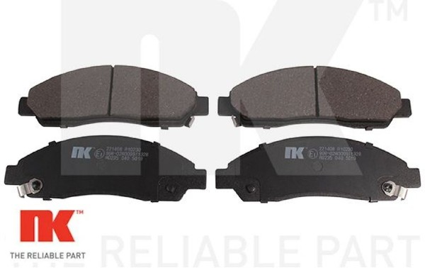 NK 221408 Bremsbelagsatz FüR Scheibenbremse Bremsbelagsatz BremsbeläGe-image