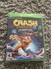 BRAND NEW 🍎 Crash Bandicoot 4: It's About Time 🦊 Xbox One ⏰ TESTED 🌪️