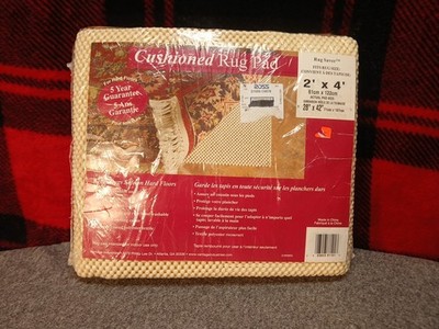 Home Goods 28'' X 42'' Dual Surface Non Slip Cushioned Rug Pad