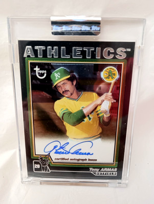 2004 Topps Retired Signature Tony Armas Auto  #TA-TA Athletics A s Sealed Mint