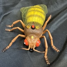 Vtg Imperial Rubber Insects yellow Bee Untested Battery Operated 8.5 1998