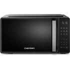 Chefman Countertop Microwave Oven, 0.7 Cu. Ft., 700 Watts, Black, 3 Presets, 10