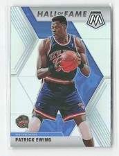 2019 Panini Mosaic Patrick Ewing Silver #289 Hall of Fame Knicks