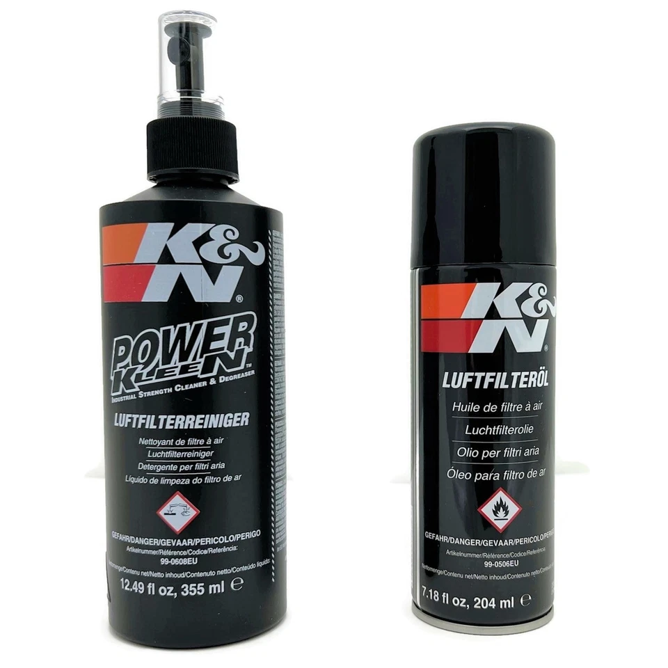 K&N 99-5003EU cleaning set care set cleaner + air filter oil sport air filter - Image 4 of 4