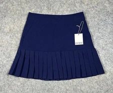 Renwick Pleat Bottom Skort Women’s 2 Navy Blue Golf Performance Tennis Skirt