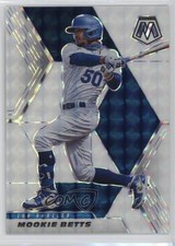 2021 Panini Mosaic White Mosaic Prizm 15/25 Mookie Betts #144 uk2
