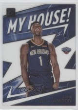 2019-20 Panini Clearly Donruss Clearly My House Zion Williamson #7 5yi