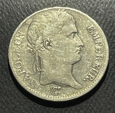 France 1812B (Rouen) 5 Francs Silver Coins: Napoleon I-9606667