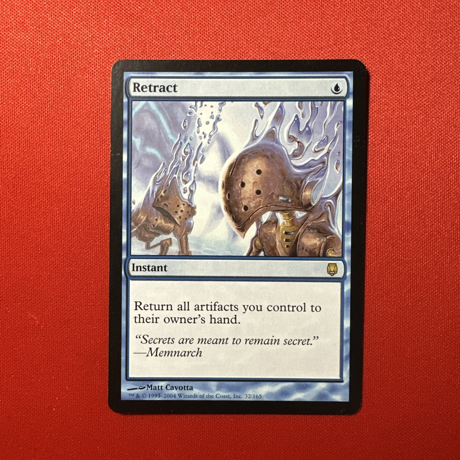 MTG Magic the Gathering Retract (32/165) Darksteel LP