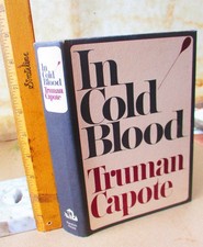 IN COLD BLOOD,1965,Truman Capote,1st Printing,DJ