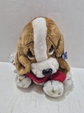 Vintage Applause Sad Sam Basset Hound Plush Stuffed Animal 1980s Dog Puppy