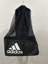    Adidas Stadium Ball Bag Black White    